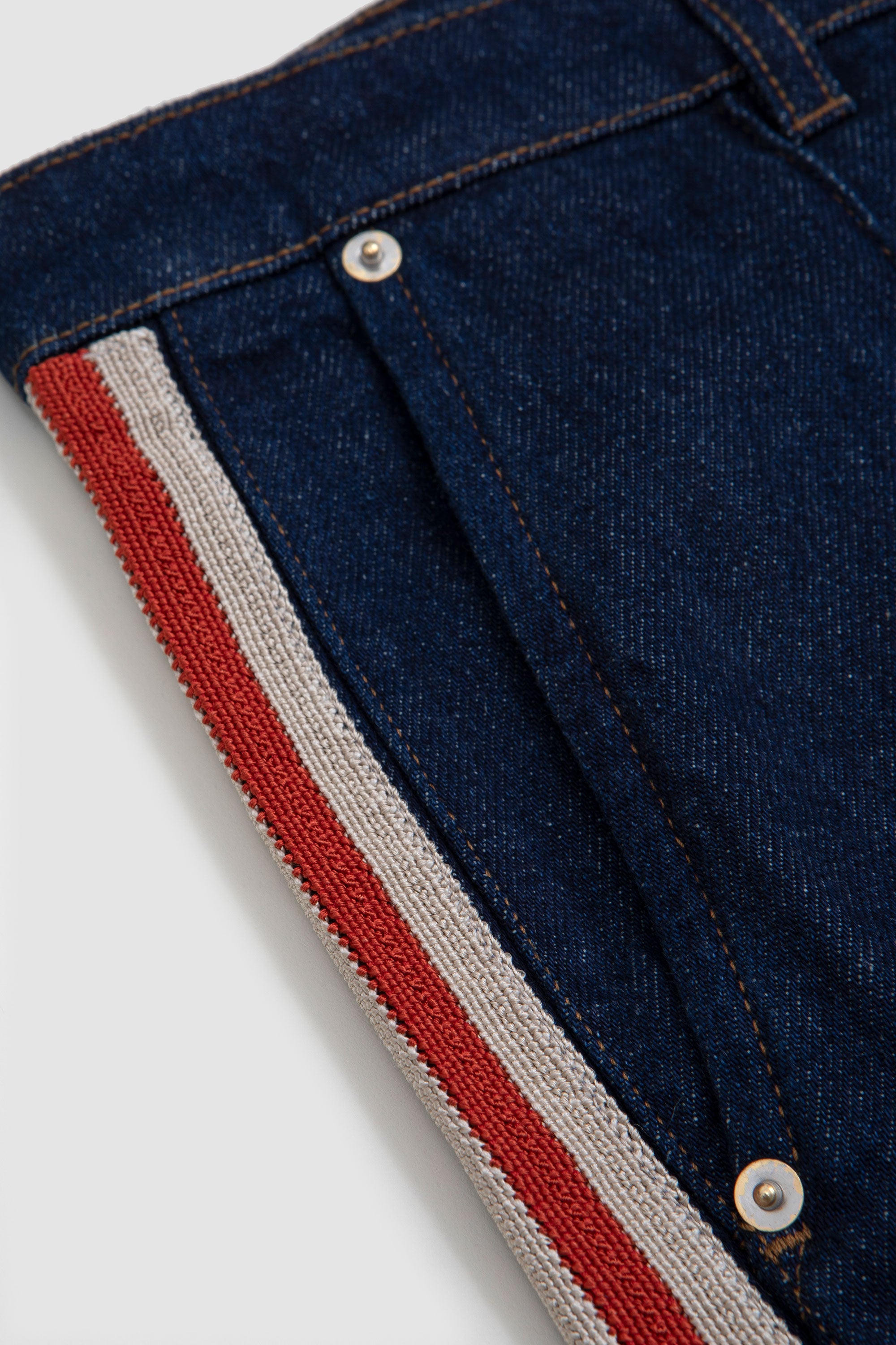 Shadow Denim Trouser Raw Denim Deep Blue_2