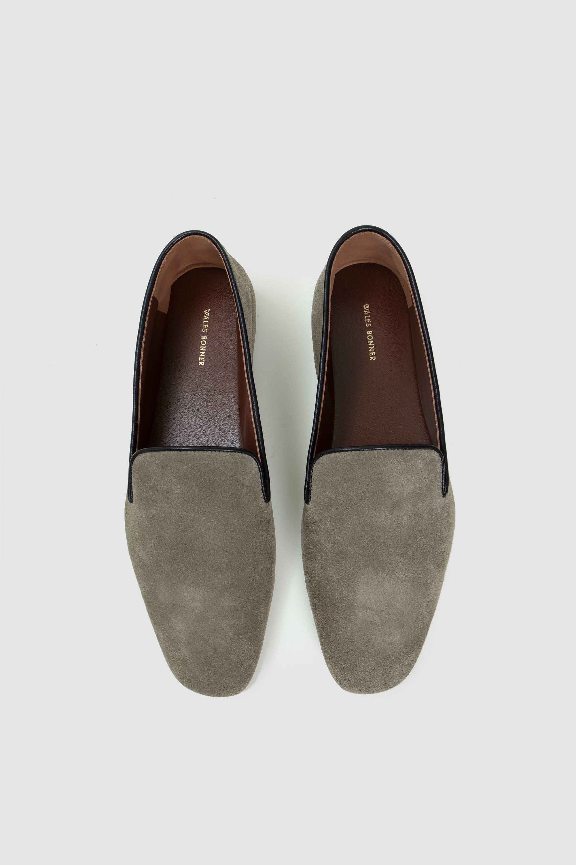 Suede Loafers Military Green_3