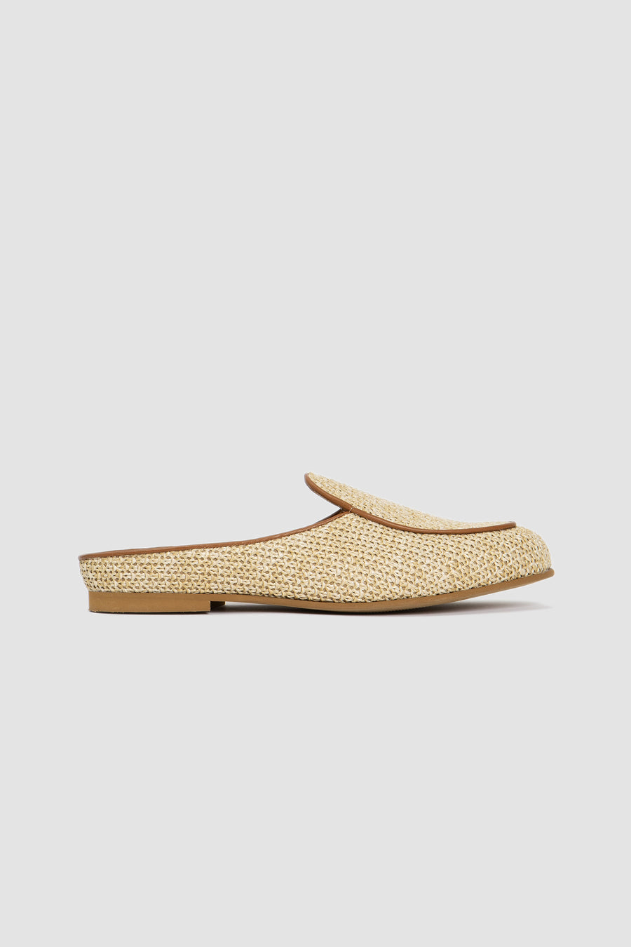 SPORTIVO STORE_Charles Babouche Slippers Rafia Fabric Naturale