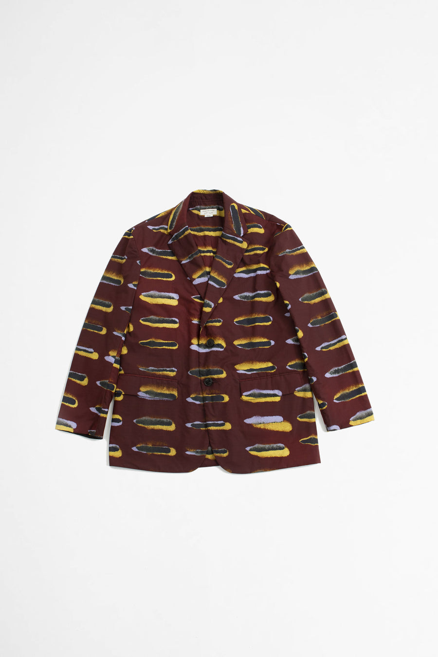 SPORTIVO STORE_Berkleys printed jacket burgundy