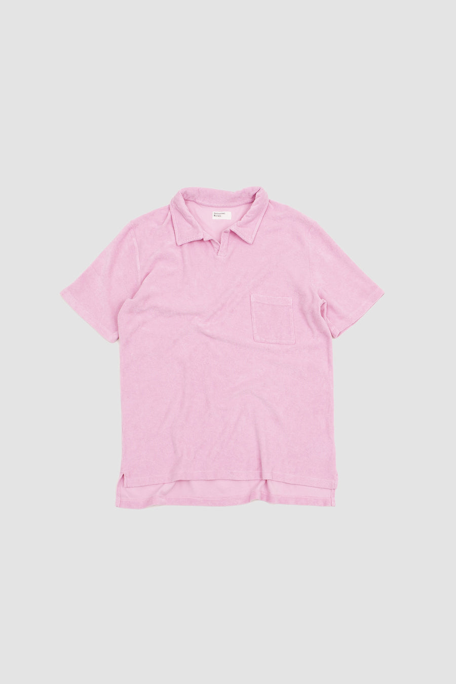 SPORTIVO STORE_Vacation Polo Light Weight Terry Pink