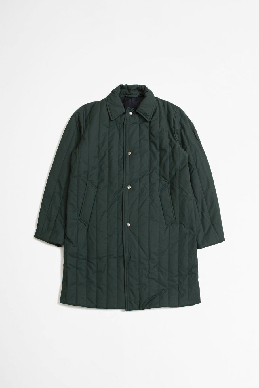 SPORTIVO STORE_Aamsterdam Padded Single-Breasted Coat Verde Muschio