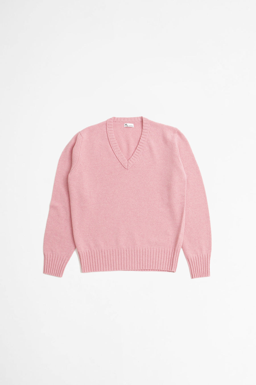 SPORTIVO STORE_Aarsita V-Neck Sweater Rosa