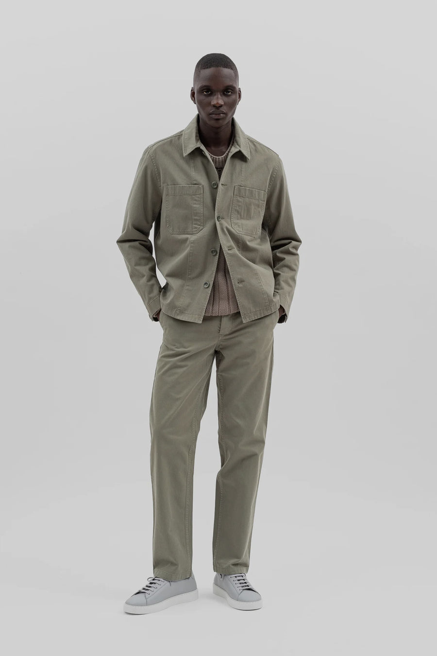SPORTIVO STORE_Aros Heavy Trousers Dried Sage Green