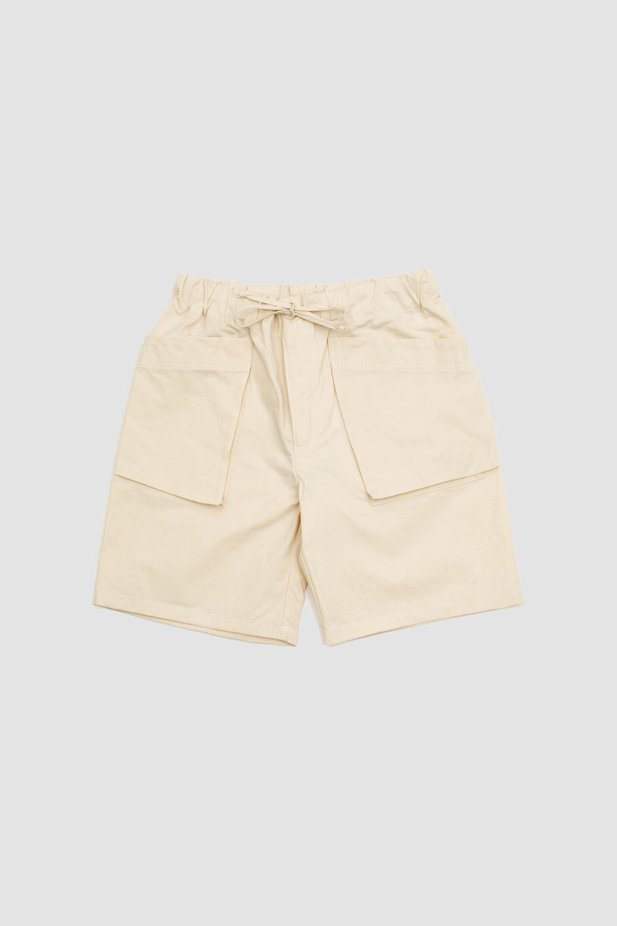 SPORTIVO STORE_Cargo Shotrs Canvas Cotton/Linen Ecru