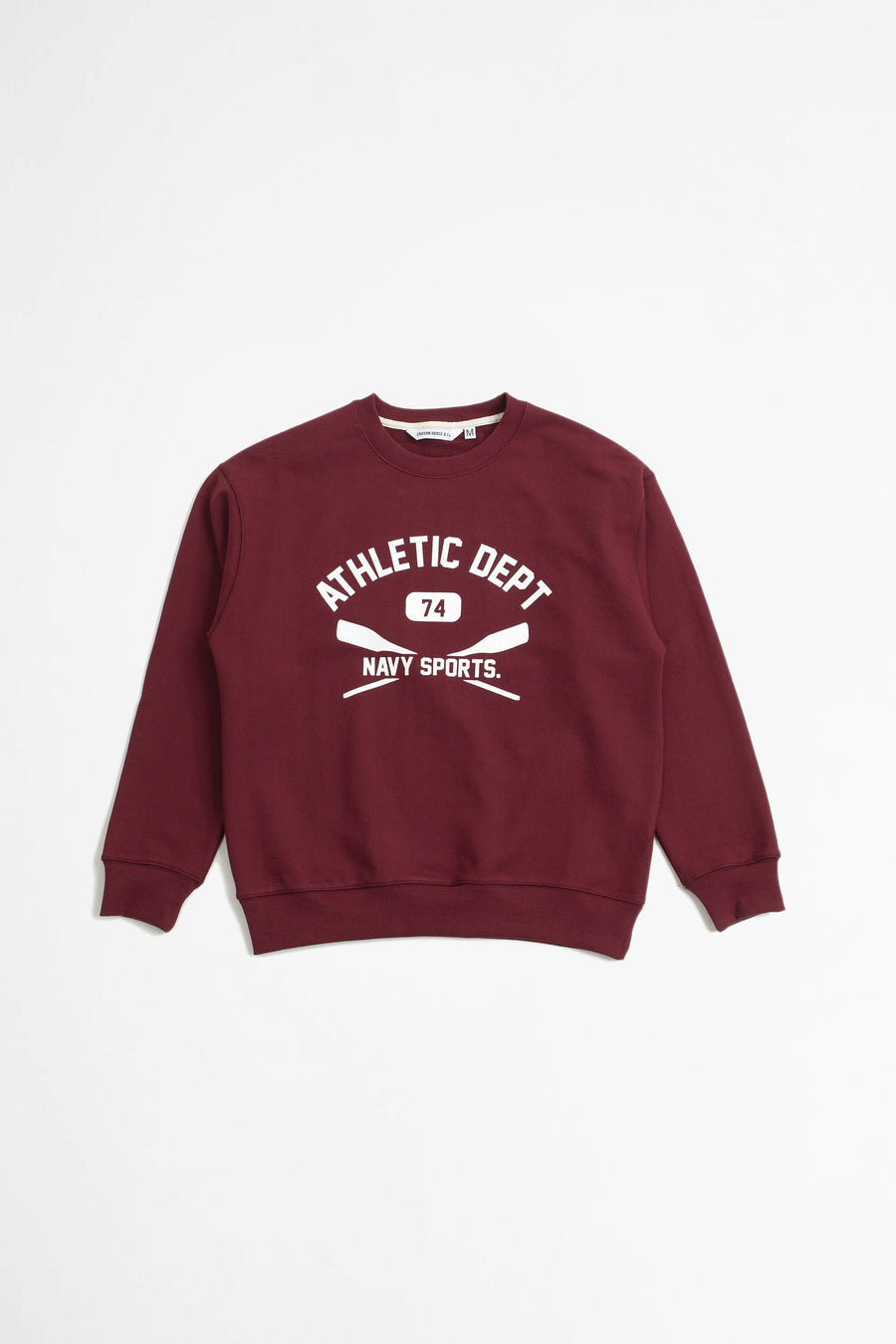 SPORTIVO STORE_Athletic Dept Sweatshirt Burdungy