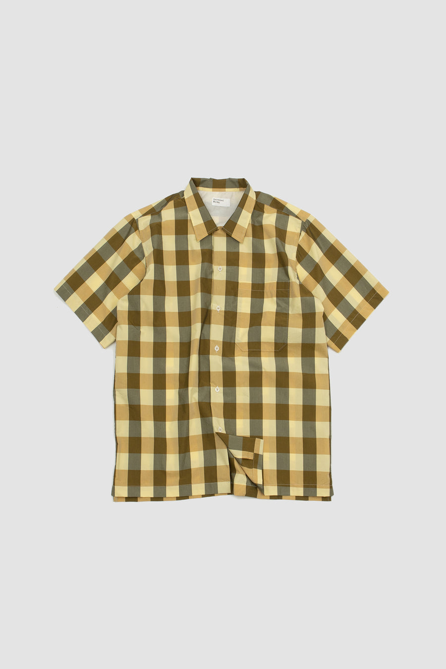 SPORTIVO STORE_Compact Check Camp Shirt Sand