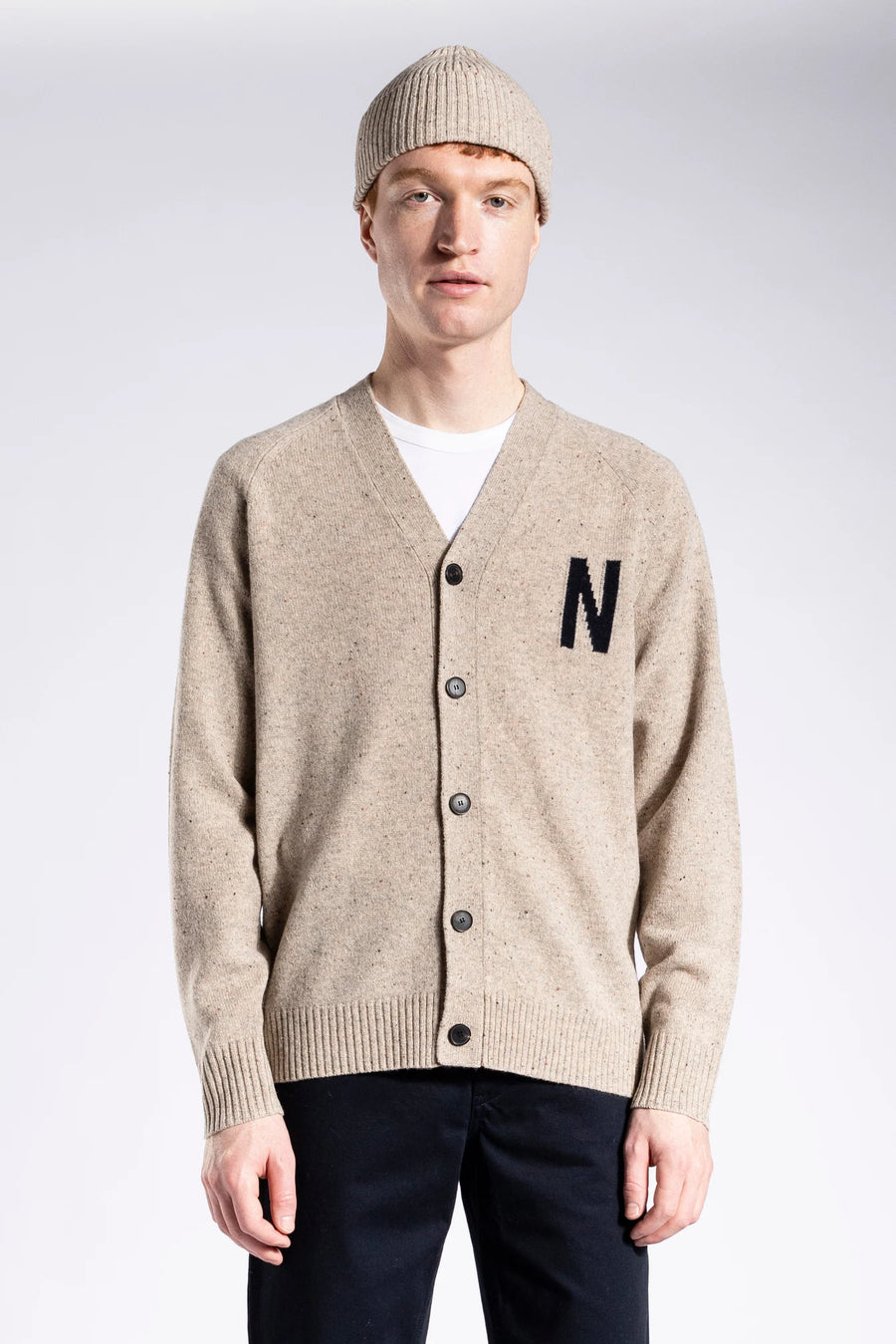 SPORTIVO STORE_Donegal Rib Short Beanie Utility Khaki