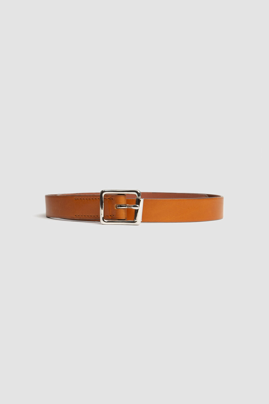 SPORTIVO STORE_Double Boucle Leather Belt Hazel