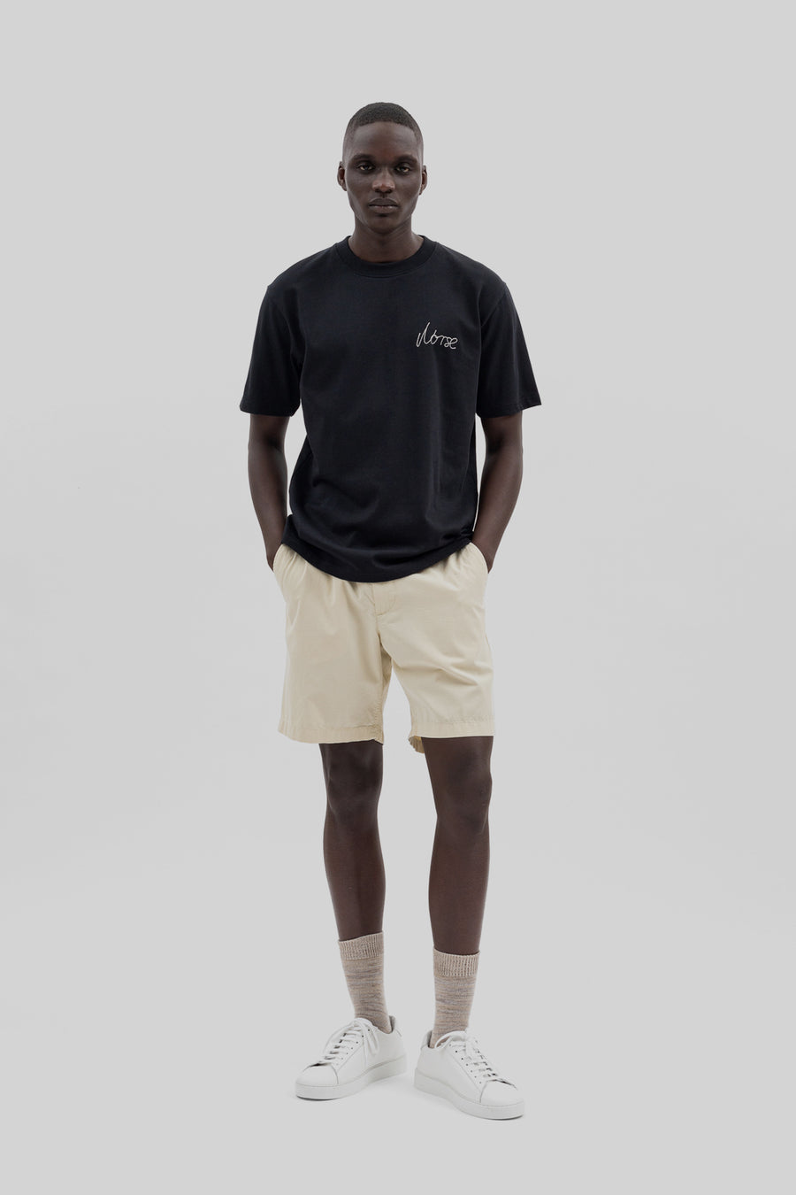 SPORTIVO STORE_Ezra Light Twill Shorts Oatmeal