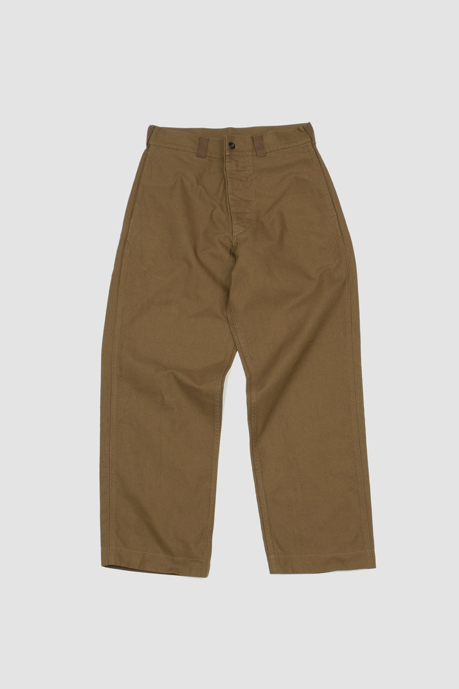 SPORTIVO STORE_Firemans Trouser Dense Cotton Drill Khaki