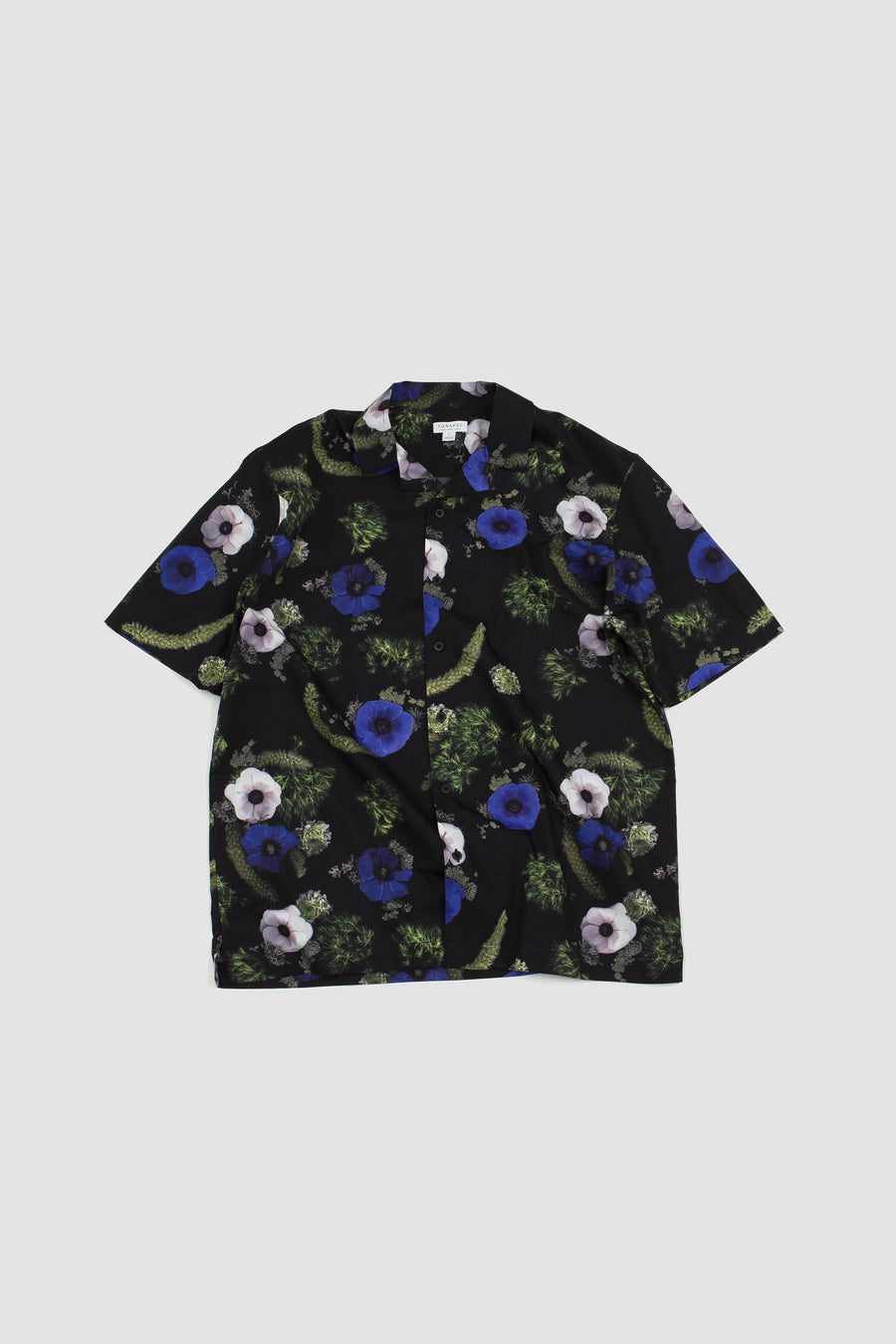 SPORTIVO STORE_GO Camp Collar Shirt Sea Moss Print