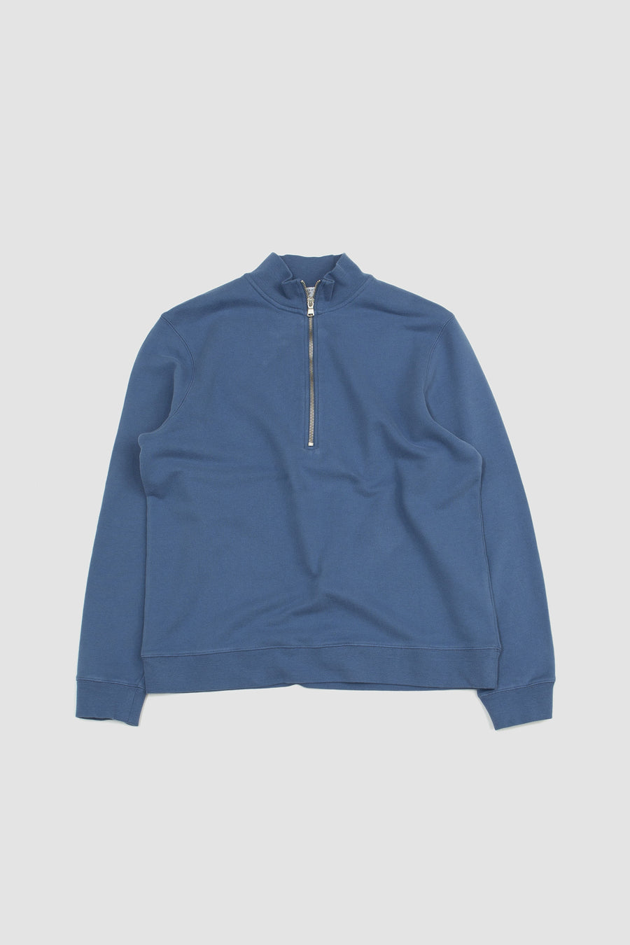 SPORTIVO STORE_Half Zip Sweatshirt Bluestone