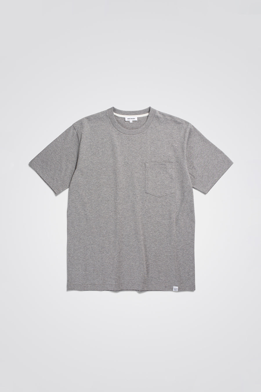 SPORTIVO STORE_Johannes Standard Pocket SS Light Grey Melange