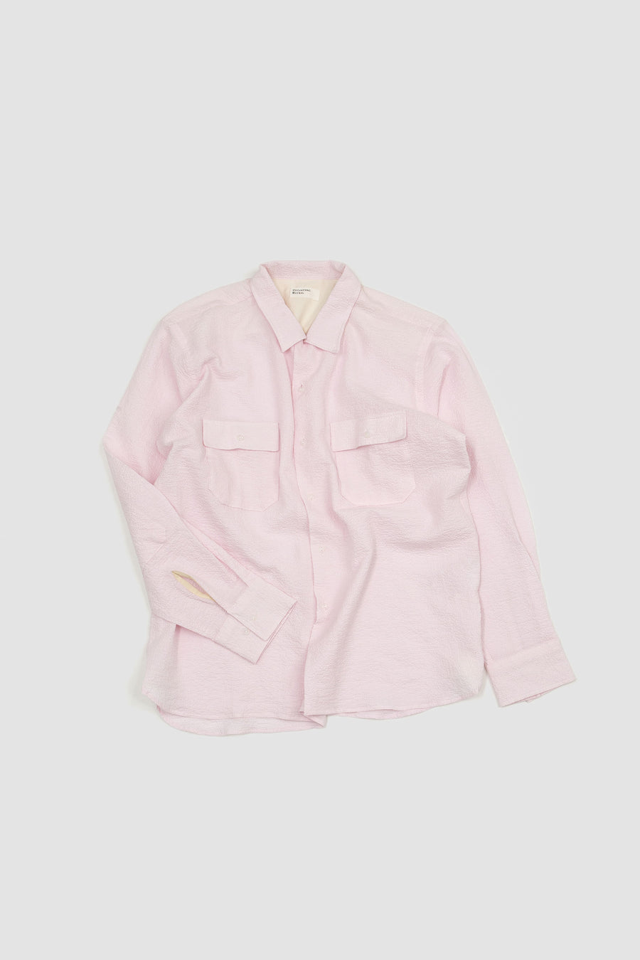 SPORTIVO STORE_Seersucker Worker Shirt Pink