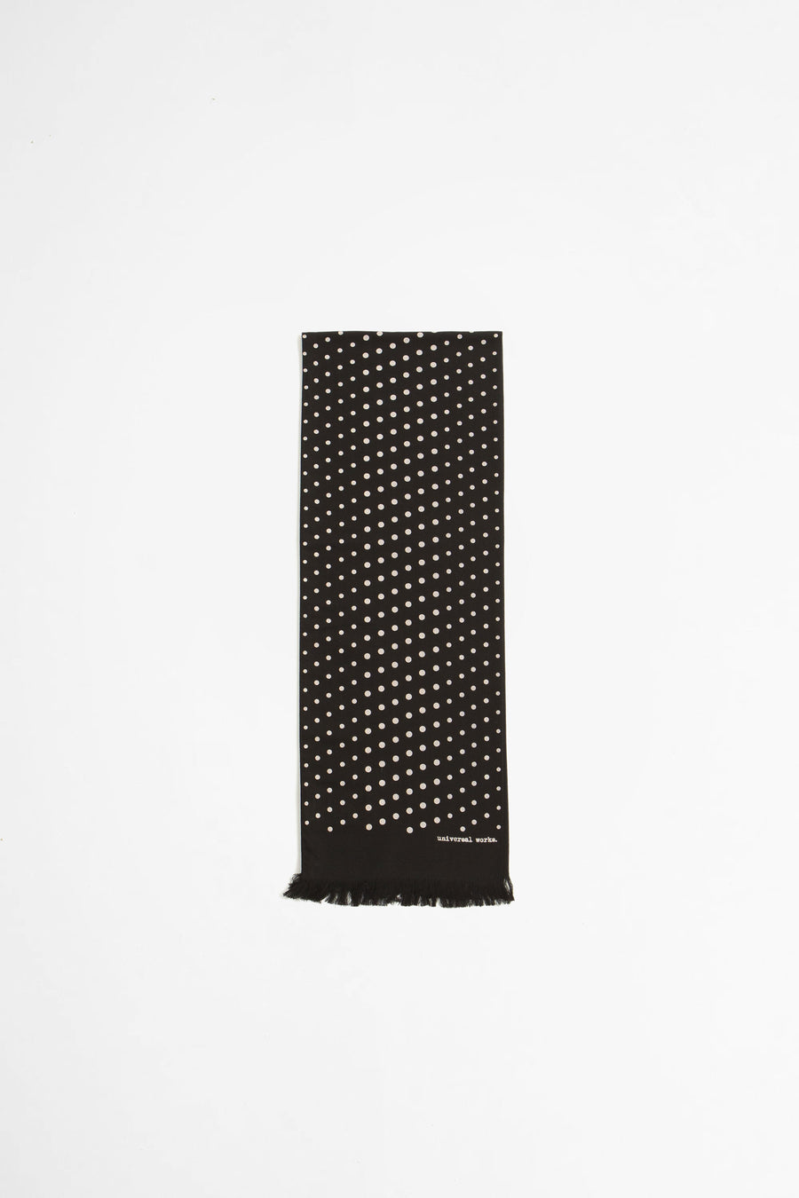 SPORTIVO STORE_Short Scarf Dot Print Black