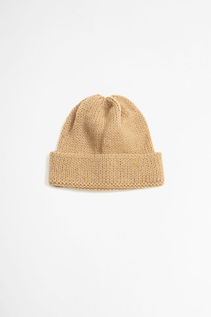 SPORTIVO STORE_Short Watch Cap Alpaca Mix Camel