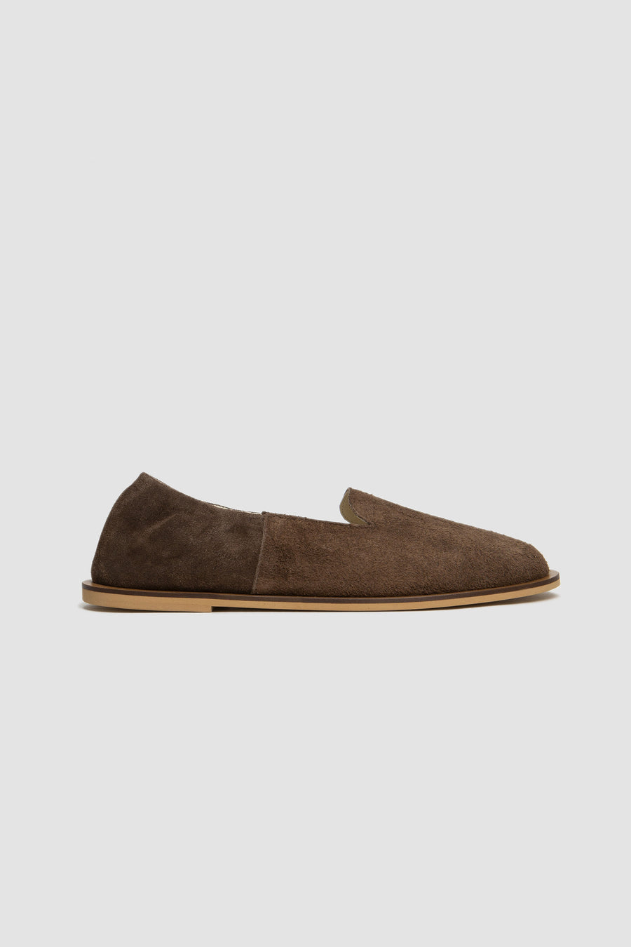 SPORTIVO STORE_Leather Slip On Shoes Brown