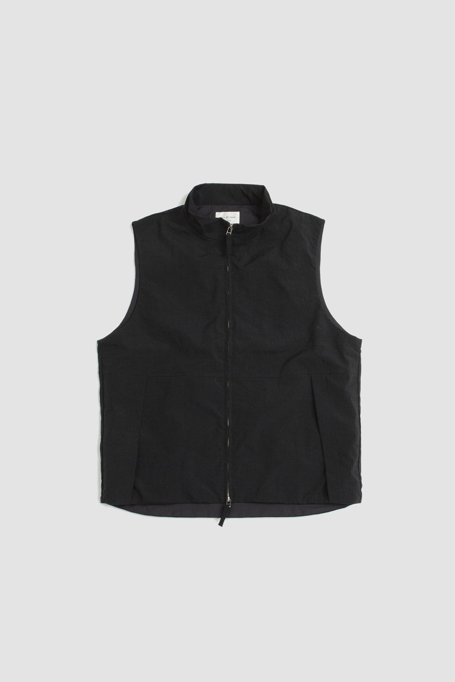 SPORTIVO STORE_Stand Collar Outer Vest Ink Black