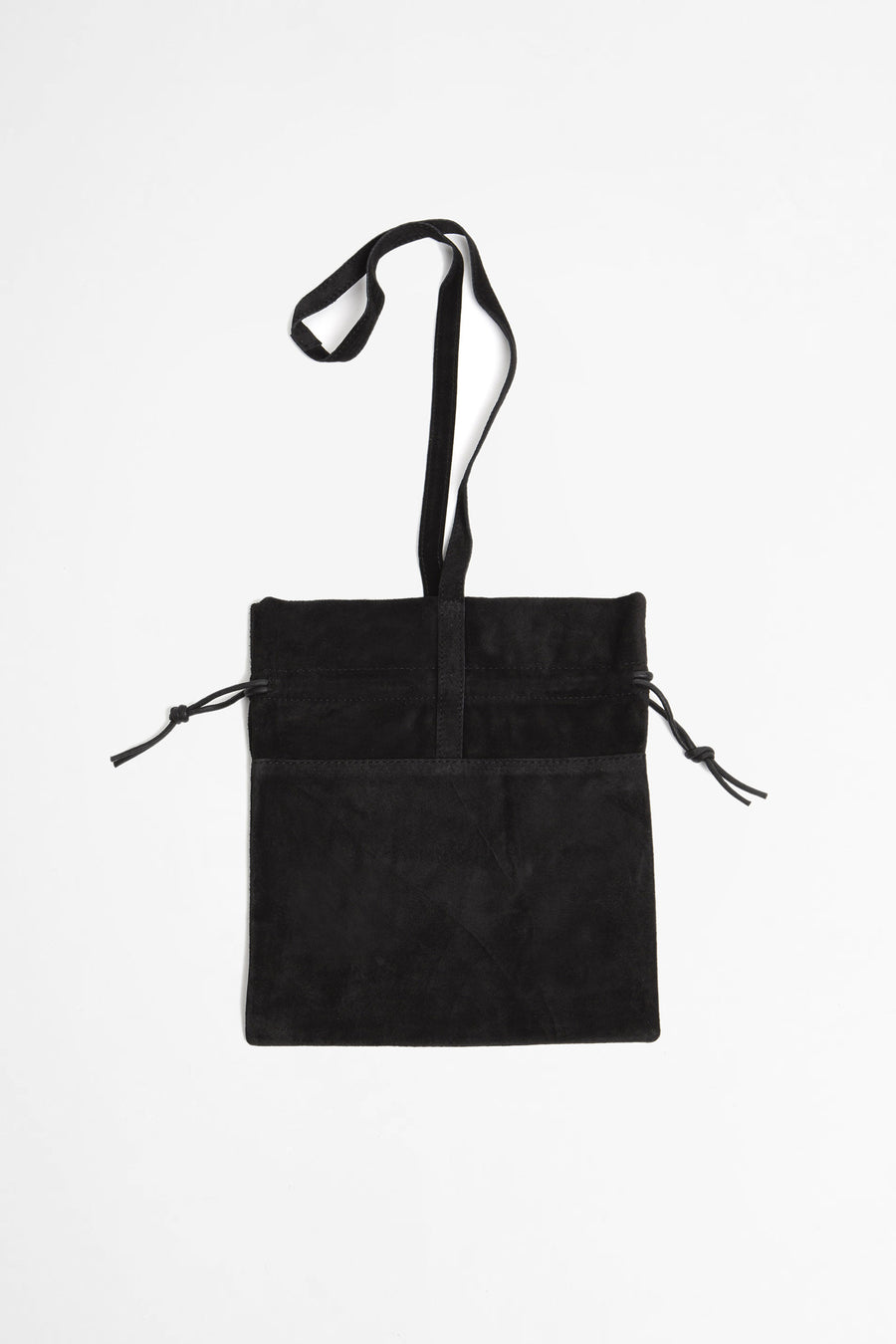 SPORTIVO STORE_Suede Leather Pouch Black