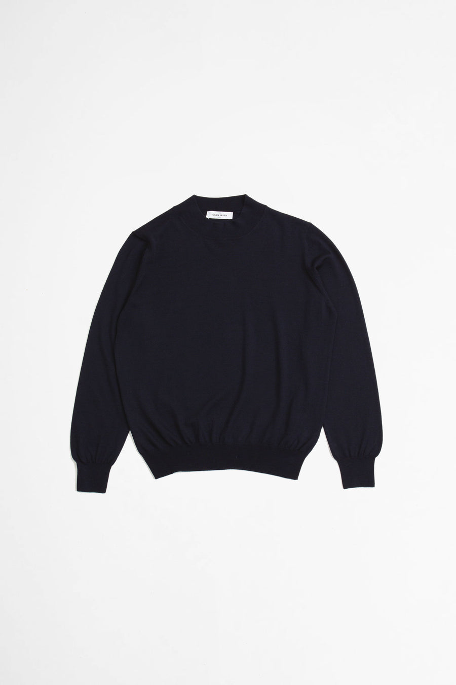 SPORTIVO STORE_Super Tasmania Mock Neck Sweater Navy