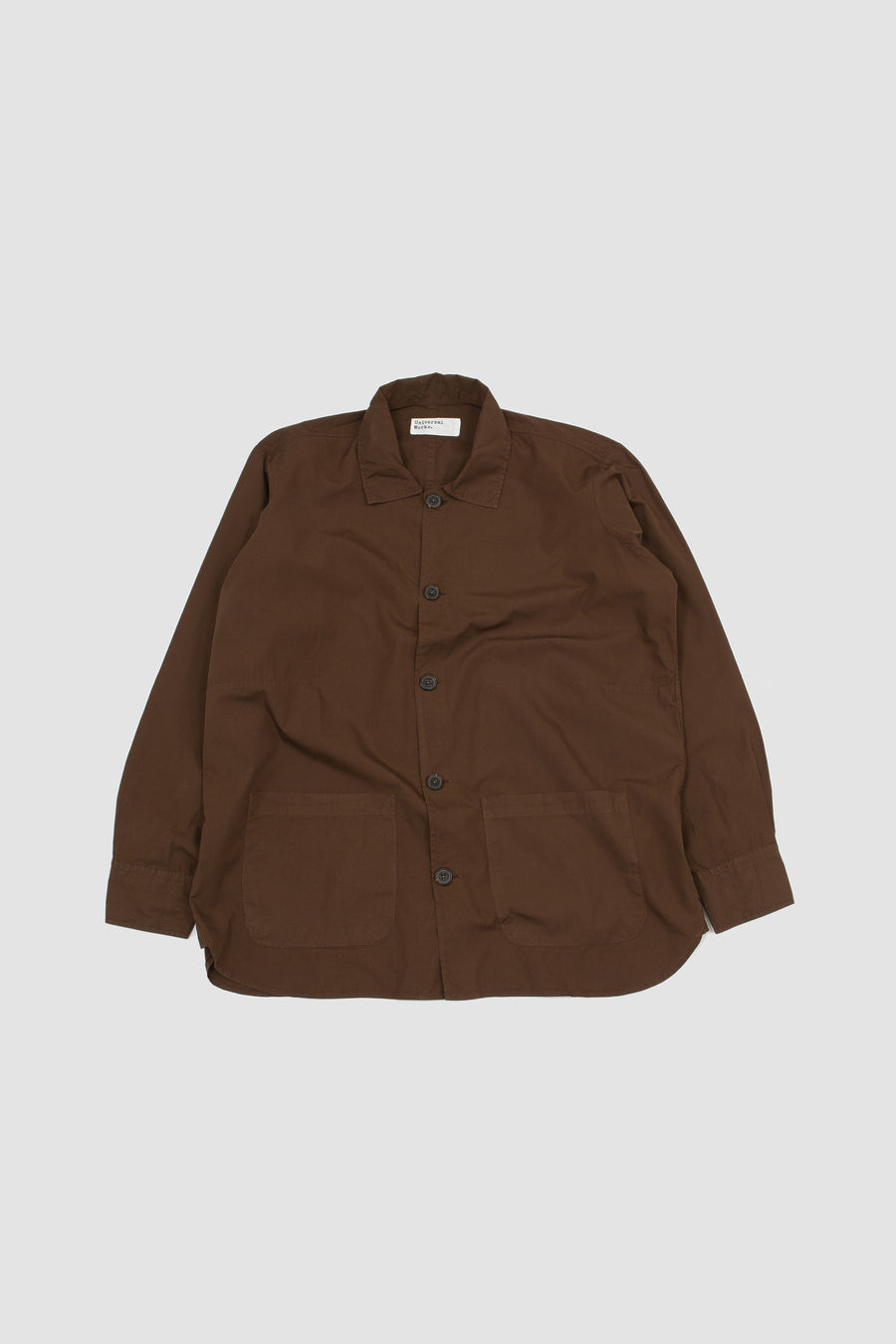 SPORTIVO STORE_Travail Shirt Fine Poplin Brown