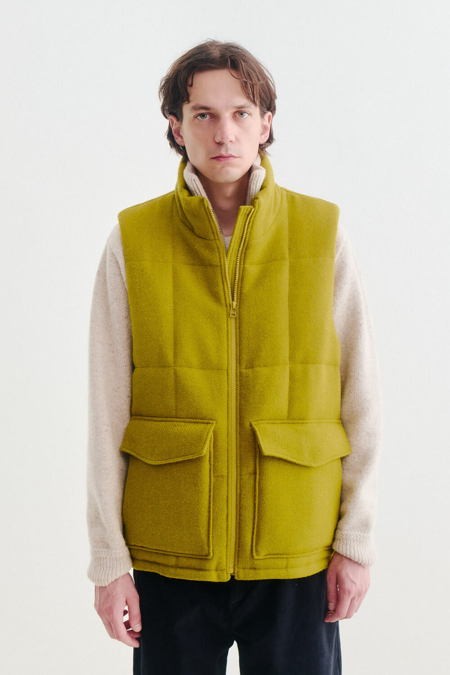 SPORTIVO STORE_Wiseman Vest Pea Green
