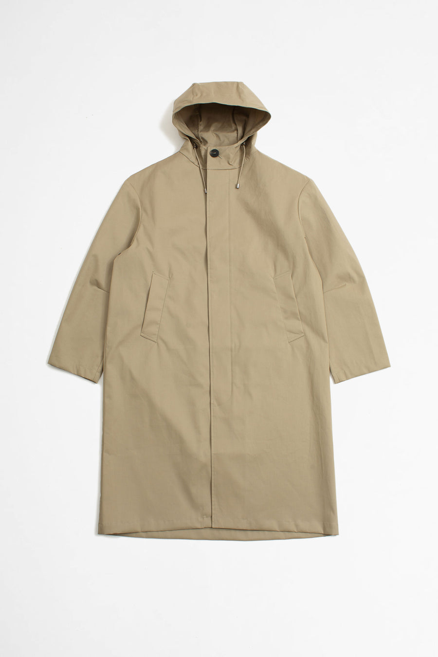 SPORTIVO STORE_Wolfson Cotton Hooded Coat Fawn