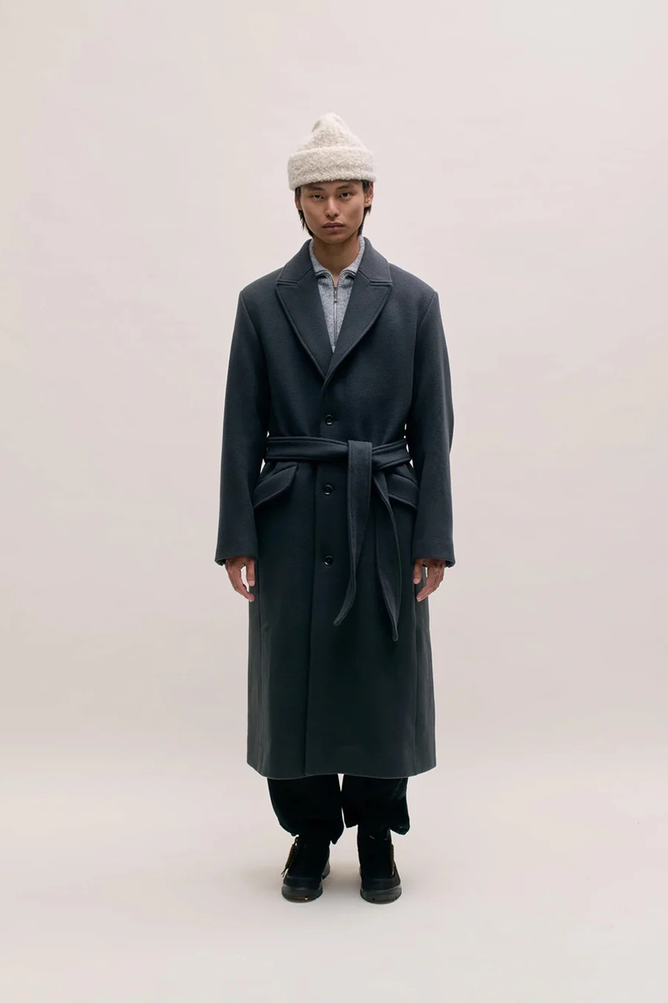 Arban Coat Dark Petroleum