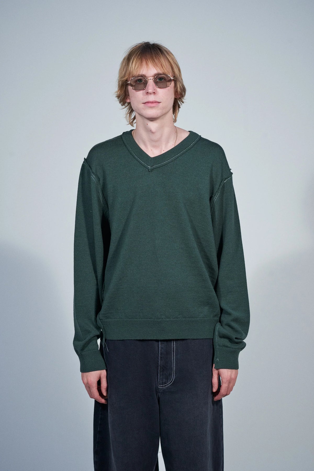 Frankenstein Merino Wool Green_1
