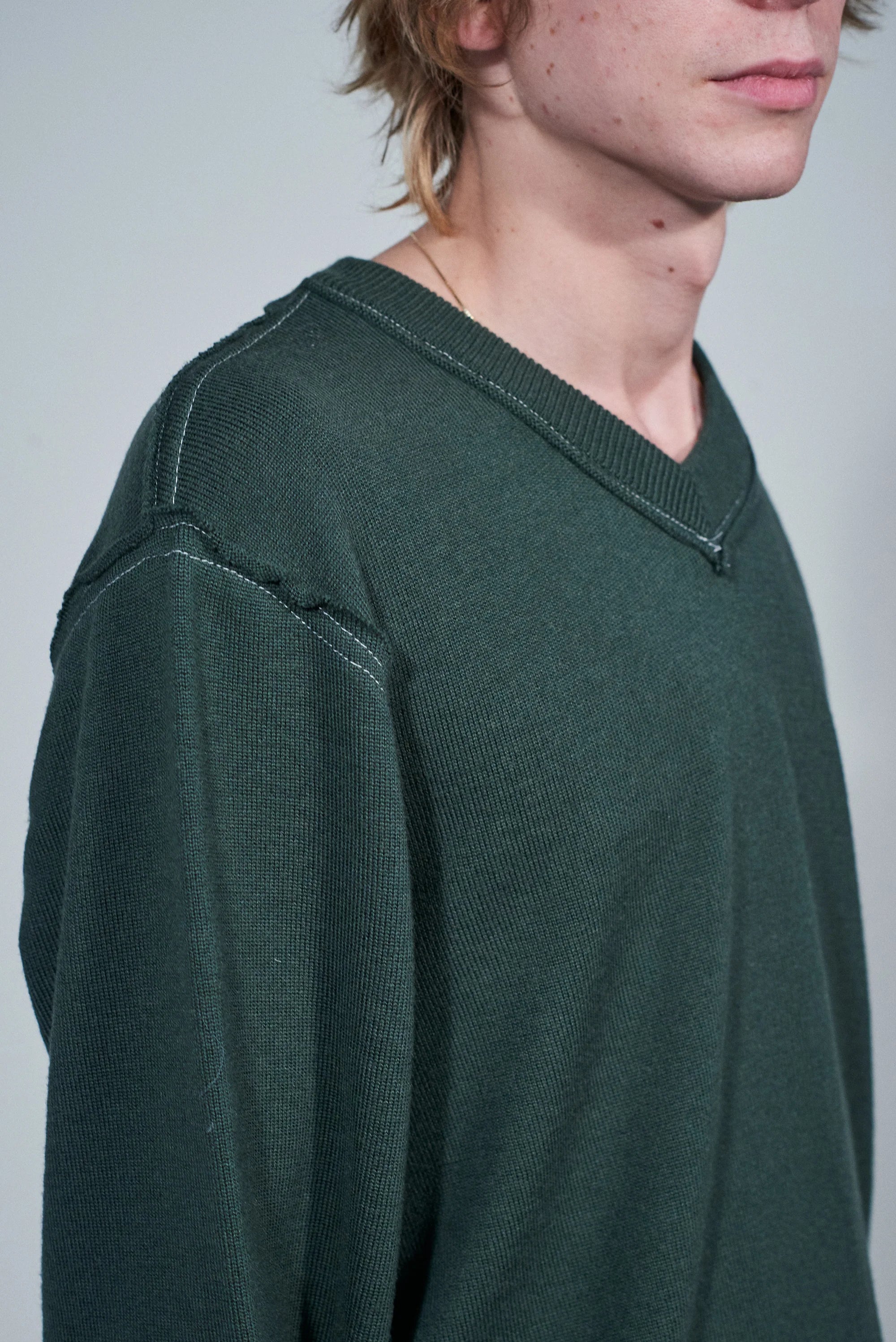 Frankenstein Merino Wool Green