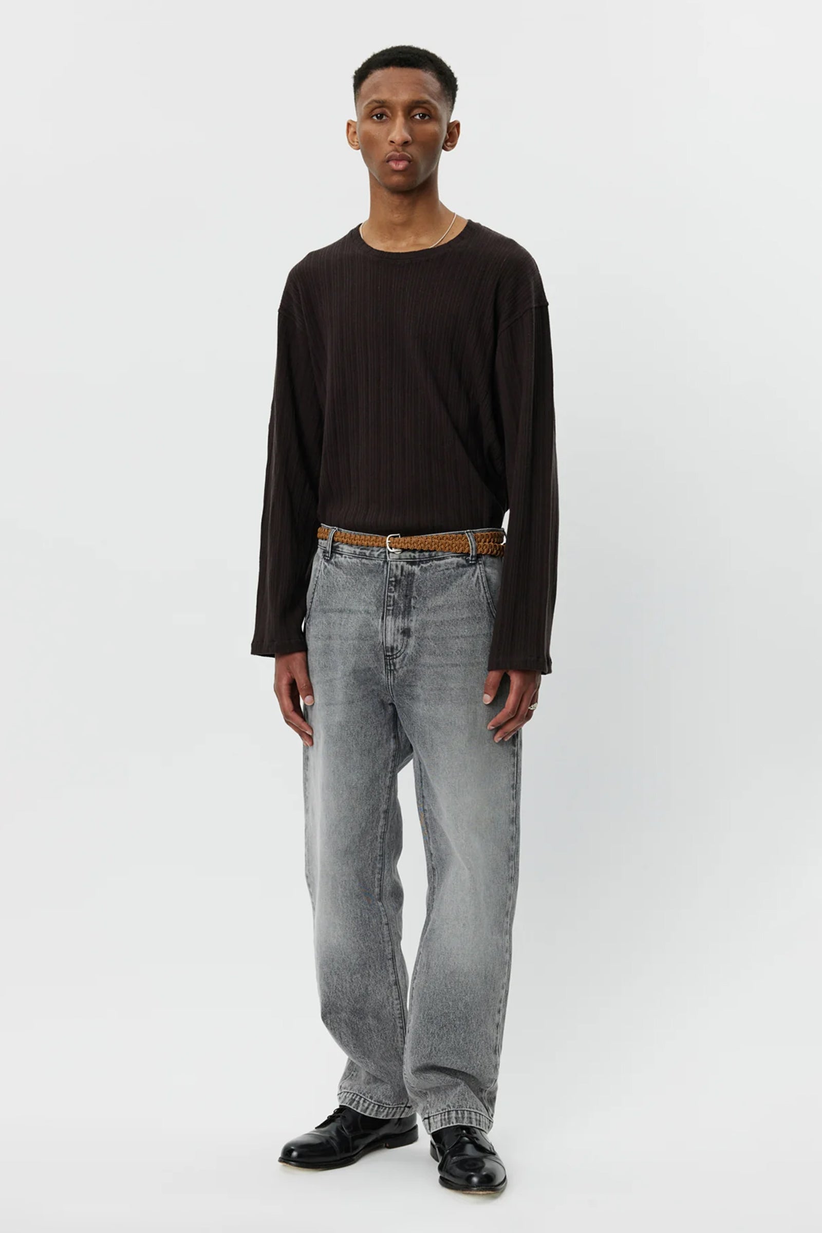 Regular Jeans Washed Grey