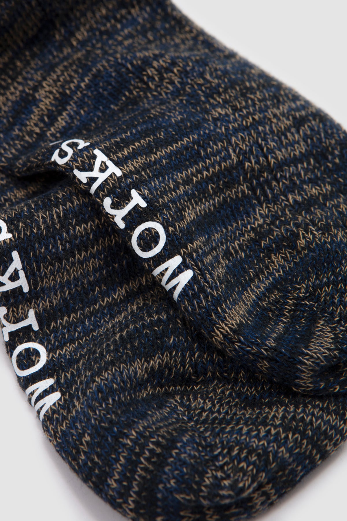Slub Socks Dark Navy_3