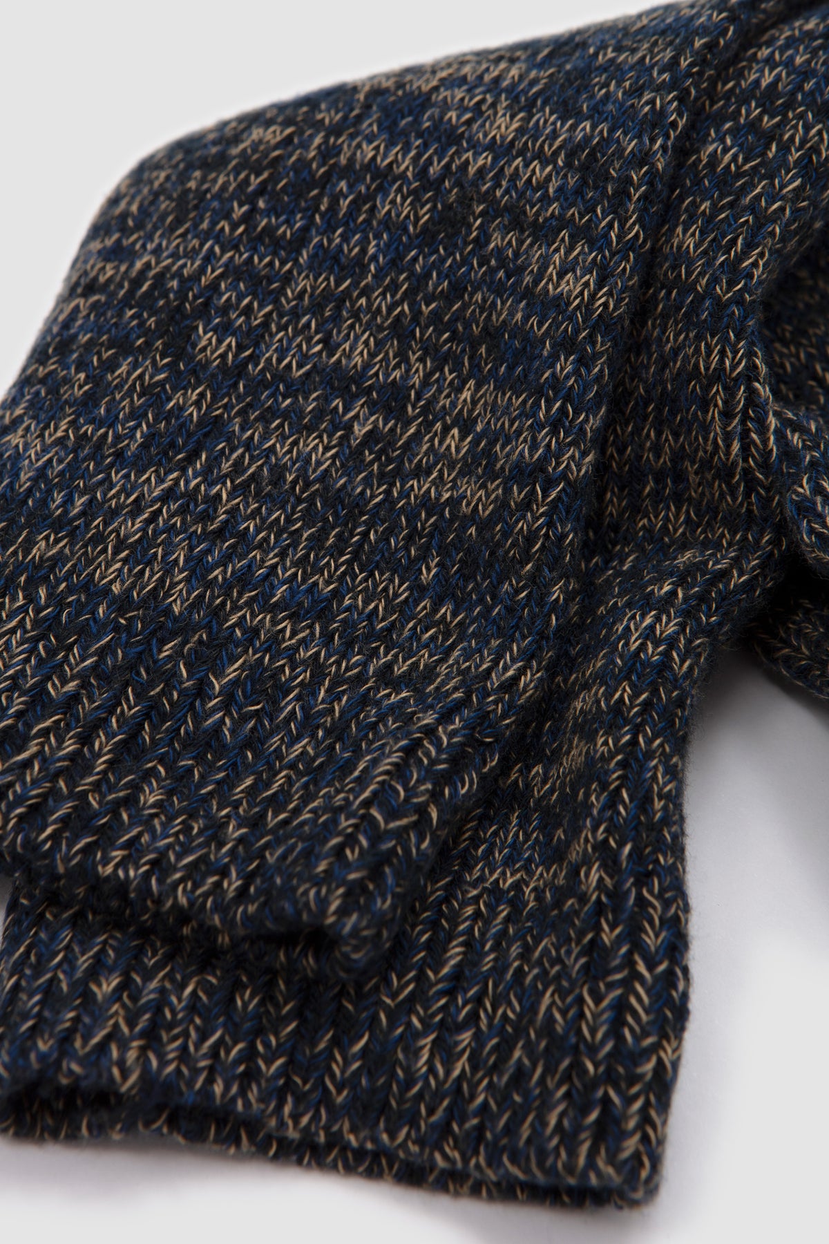 Slub Socks Dark Navy_4
