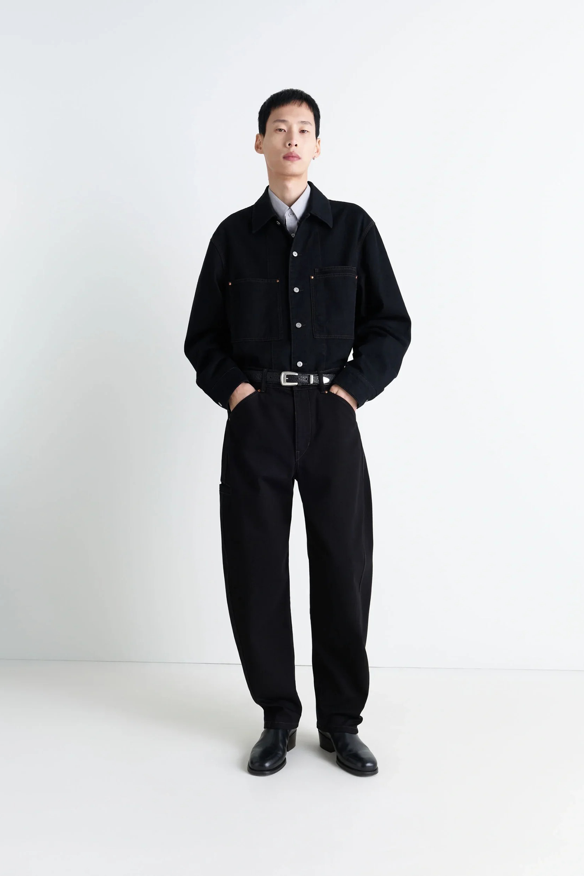 Twisted Workwear Pants Black_1
