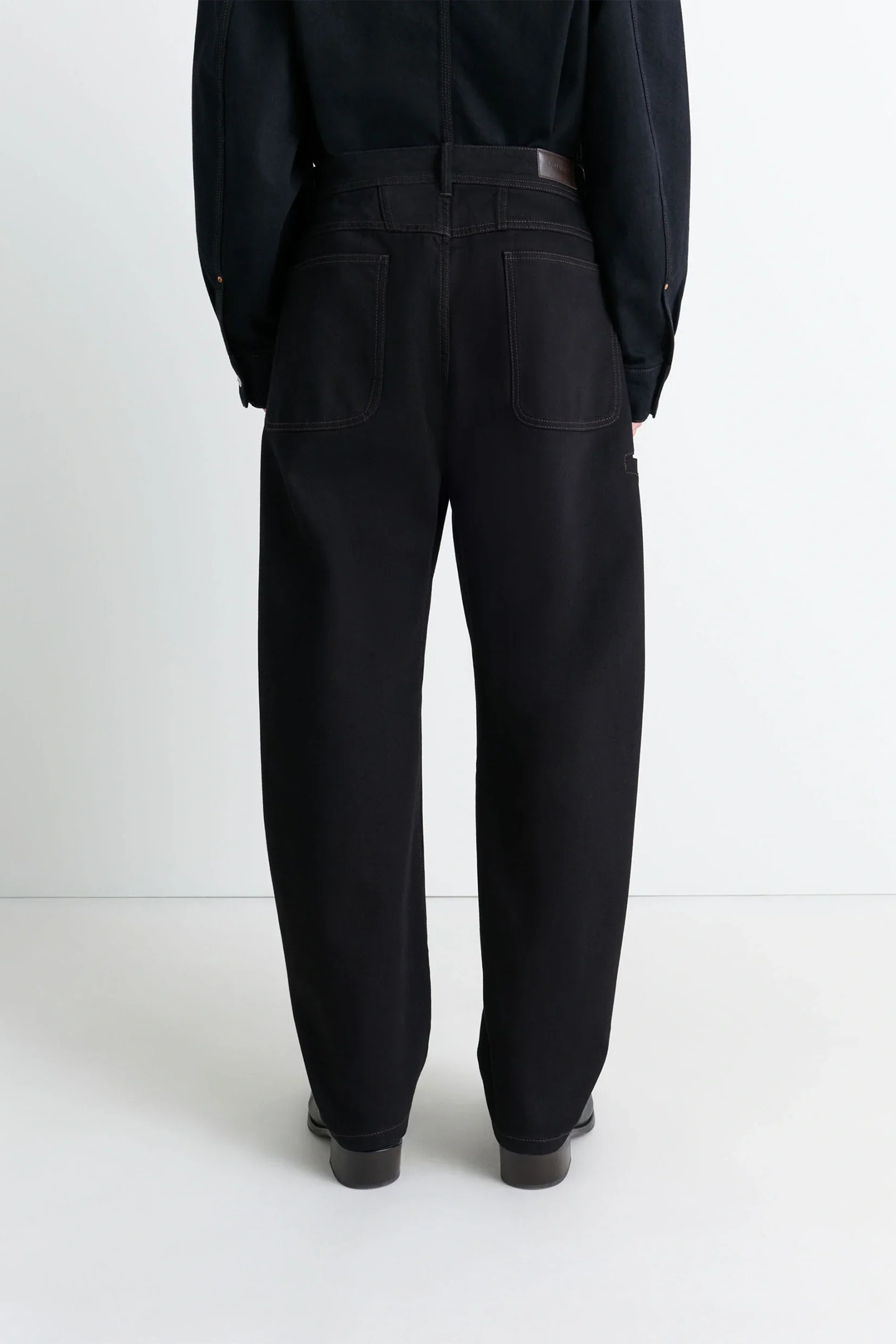 Twisted Workwear Pants Black