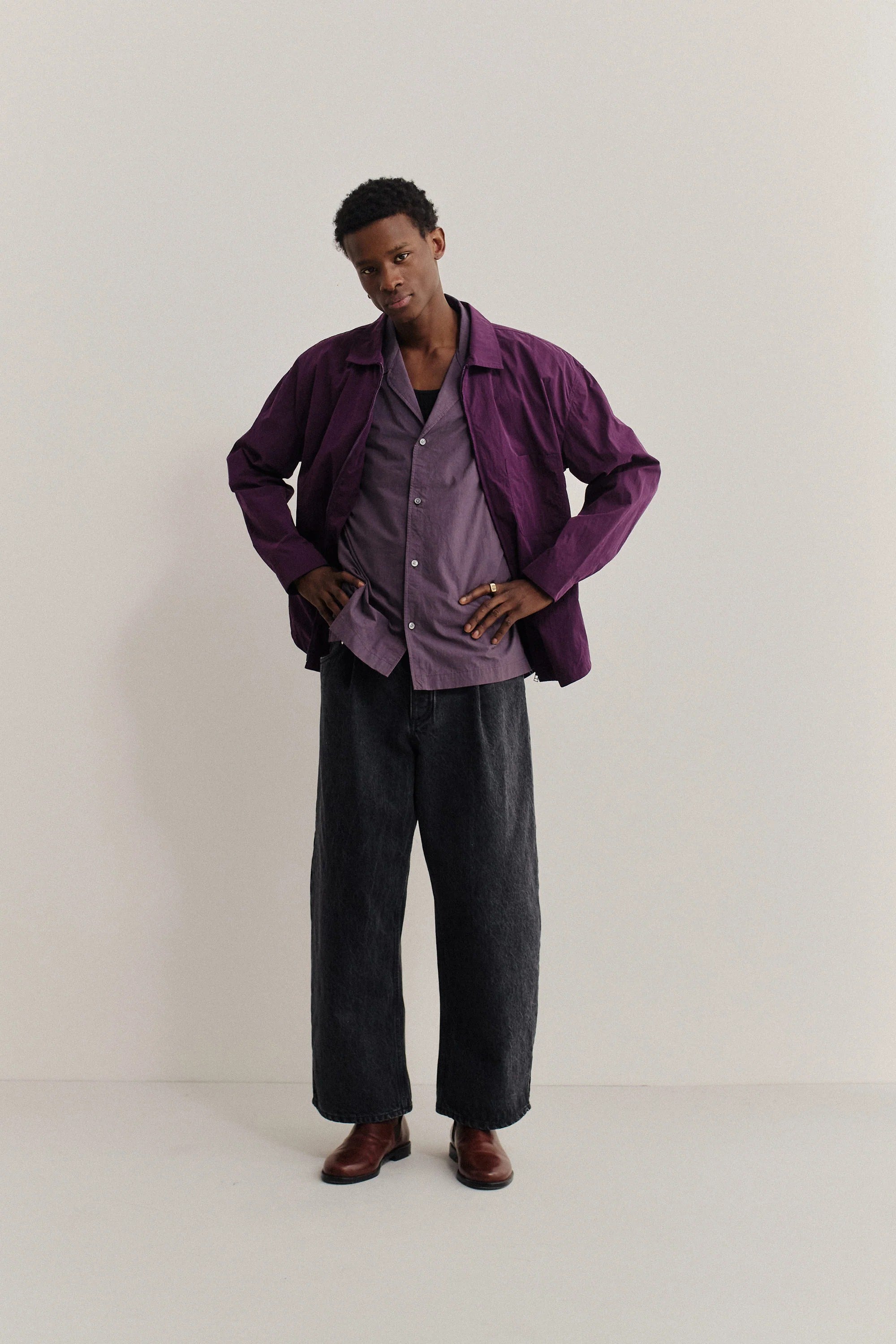 Alvaro Atelier Shirt Violet Dusk_2