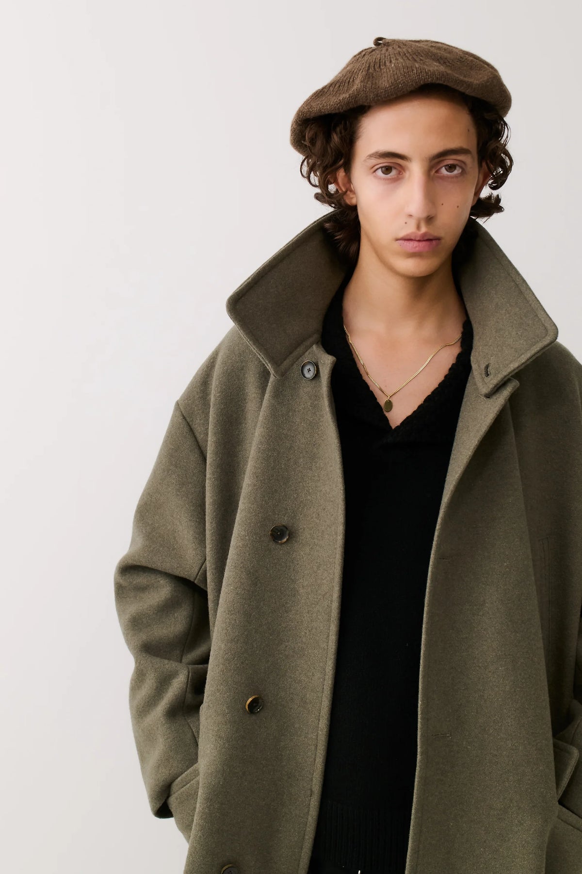 Anso Coat Felted Green_5