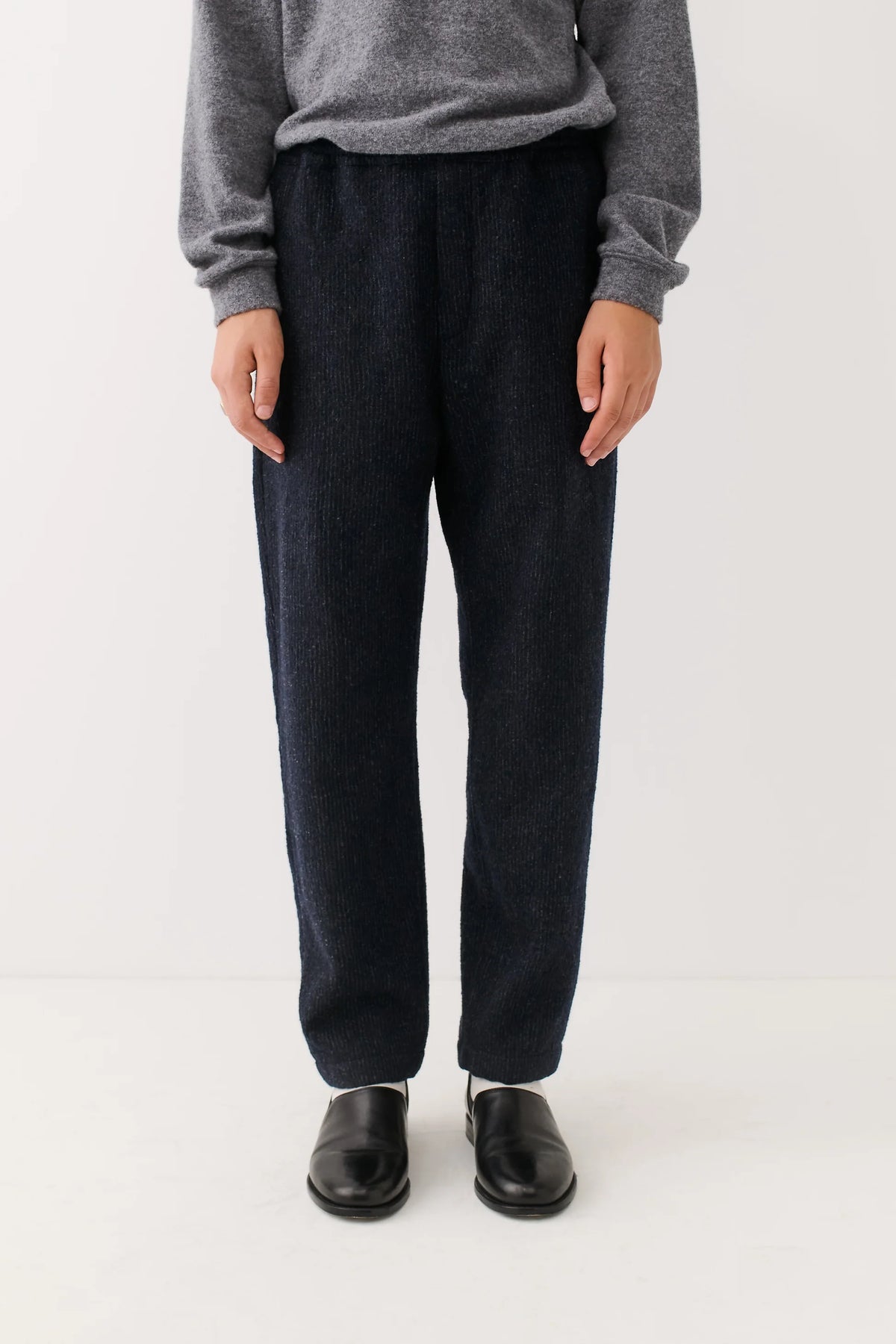 Banasa Pants Navy Pinstripe