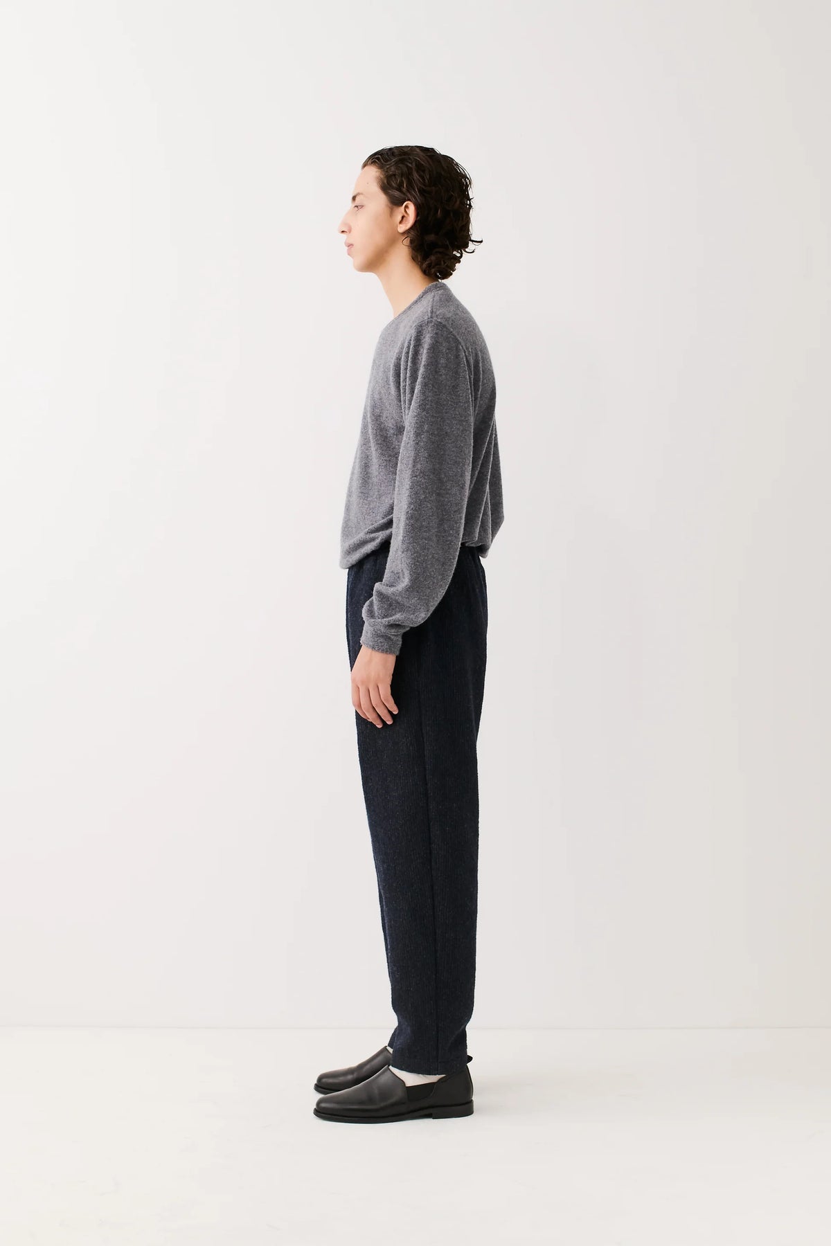 Banasa Pants Navy Pinstripe