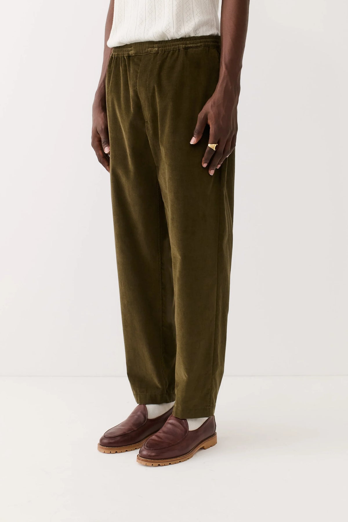 Banasa Pants Olive Haze Corduroy_2