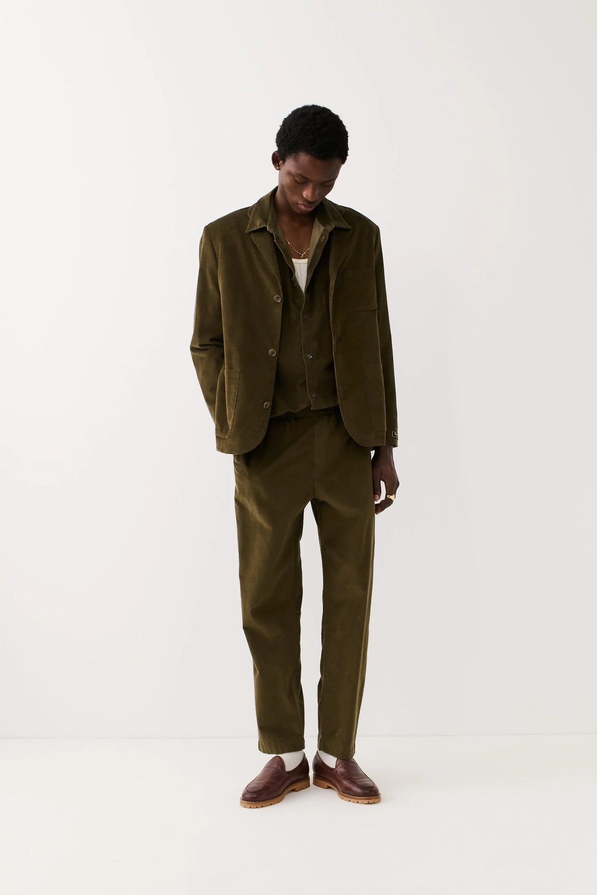 Banasa Pants Olive Haze Corduroy_6