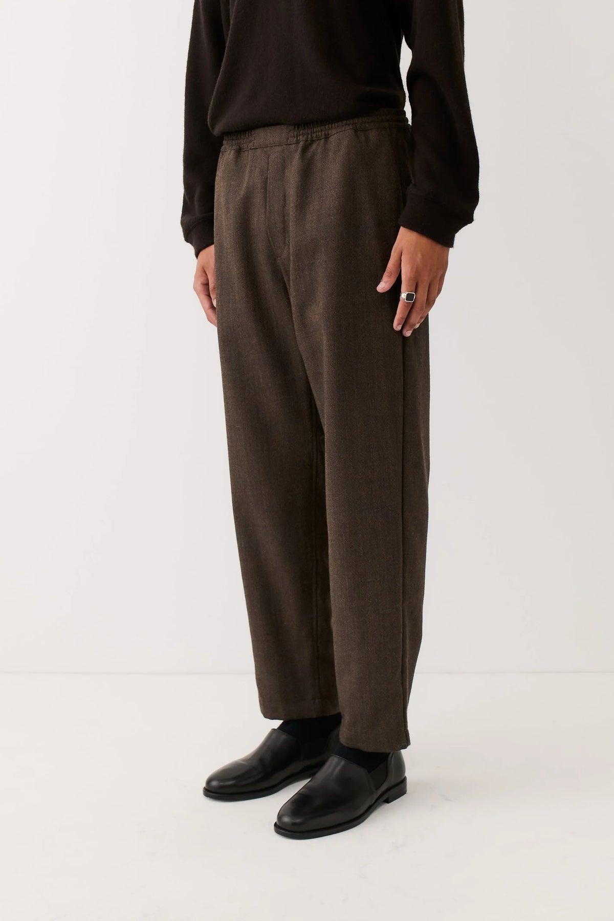Banasa Pants Smoked Ebony Melange_3