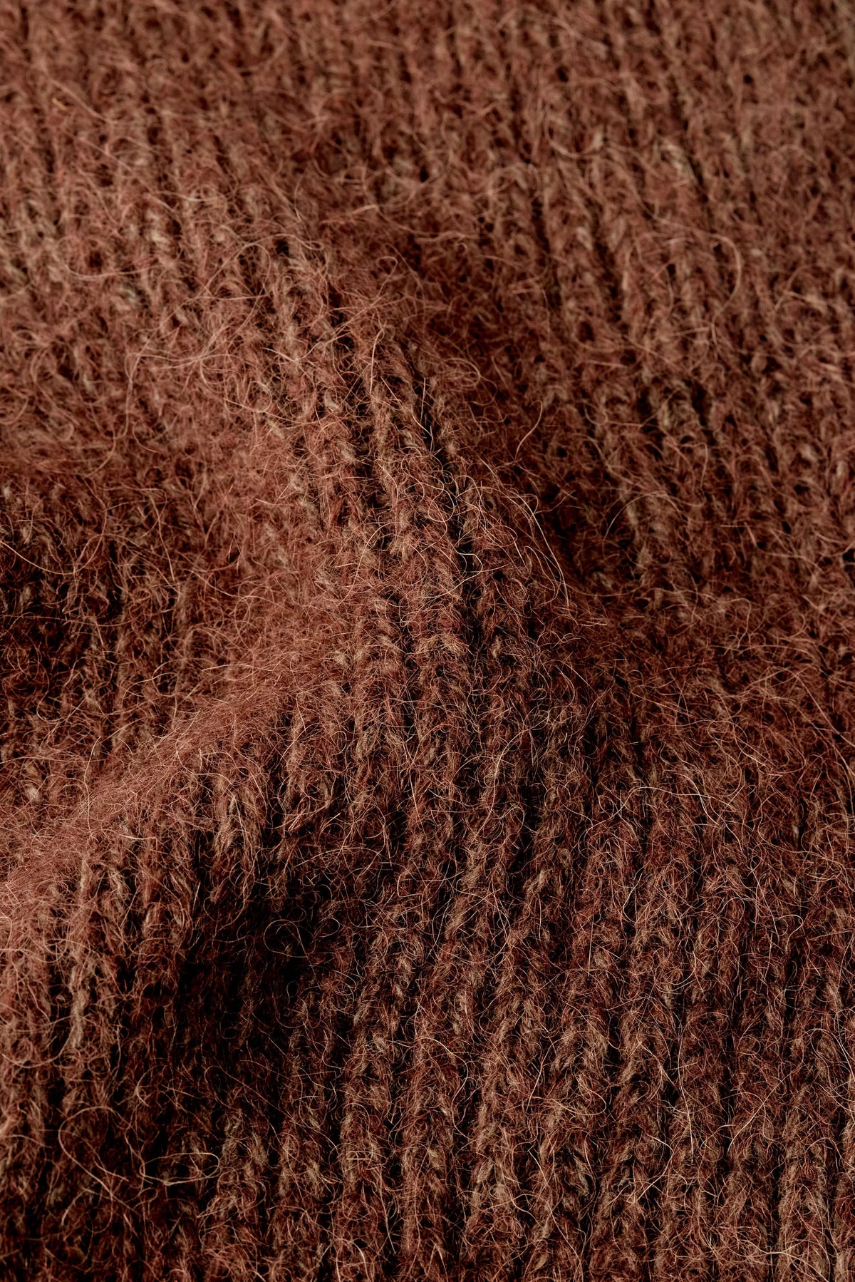 Bisa Hooded Scarf Chocolate Brown_2