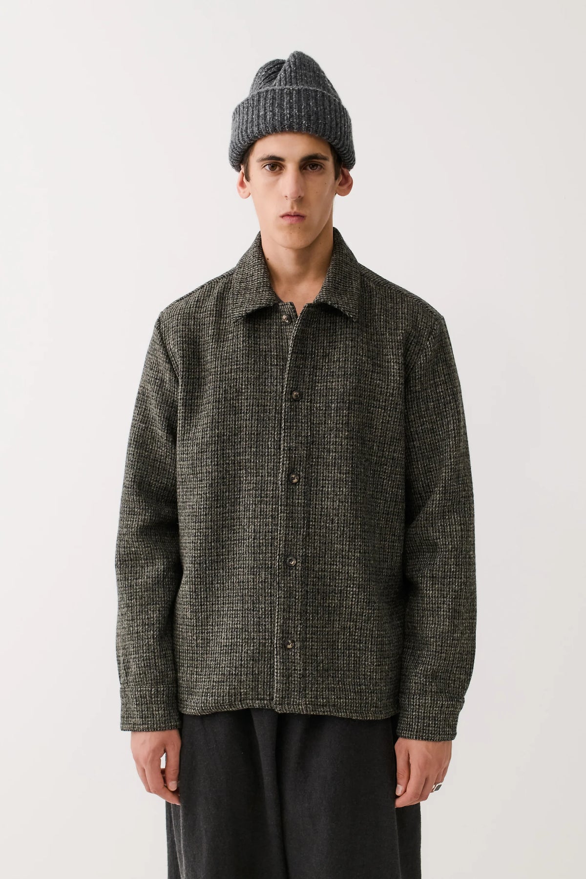 Cullu Overshirt Stoneshades Tweed_1