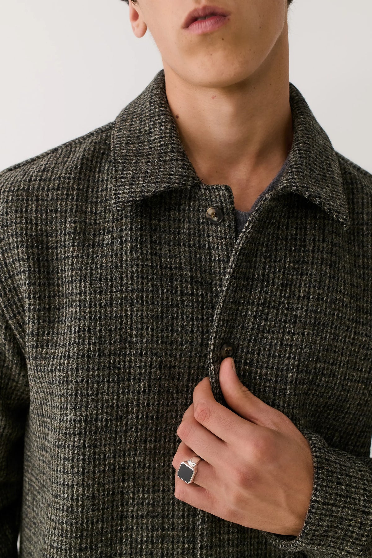 Cullu Overshirt Stoneshades Tweed_4