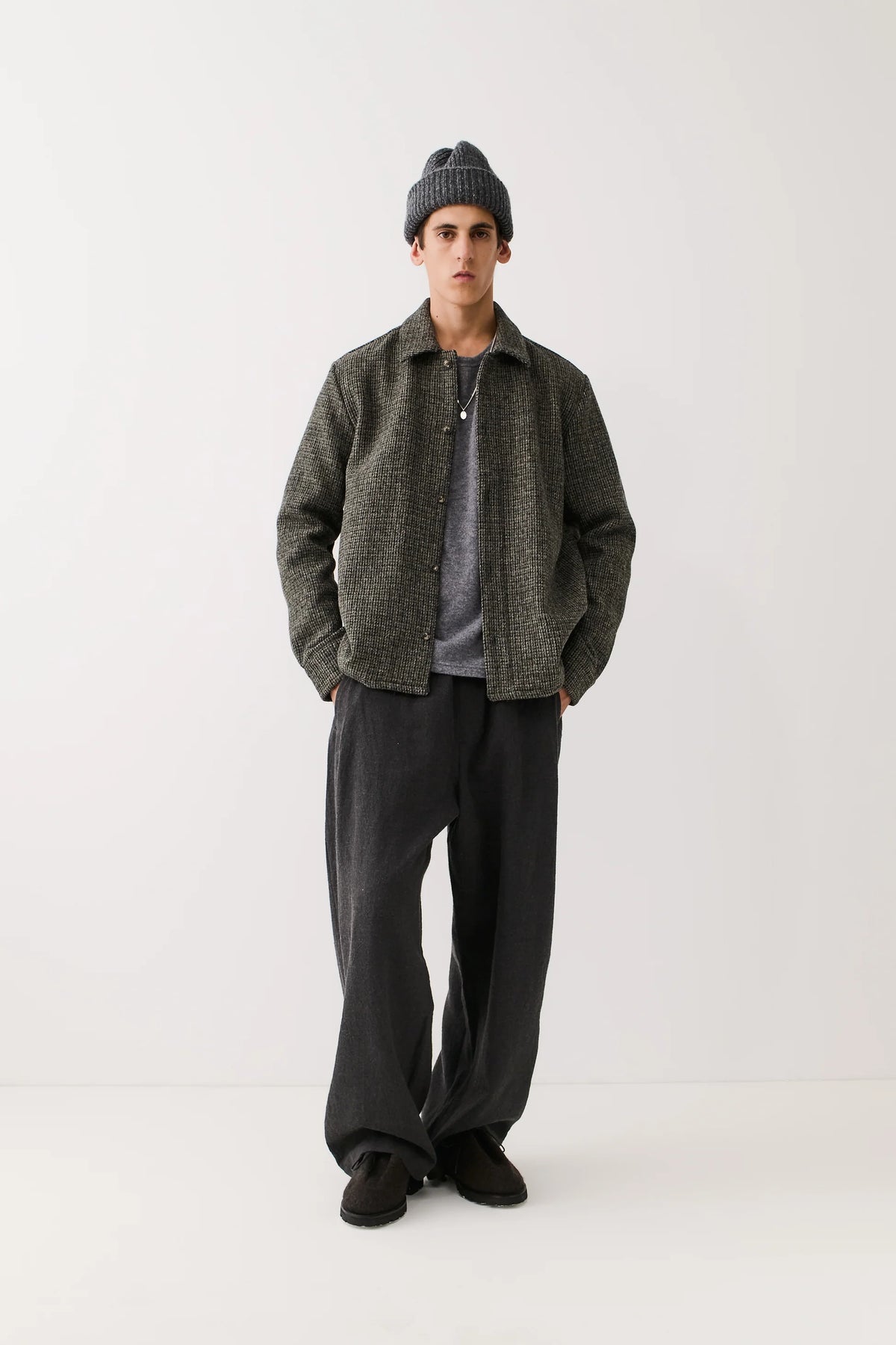 Cullu Overshirt Stoneshades Tweed_5