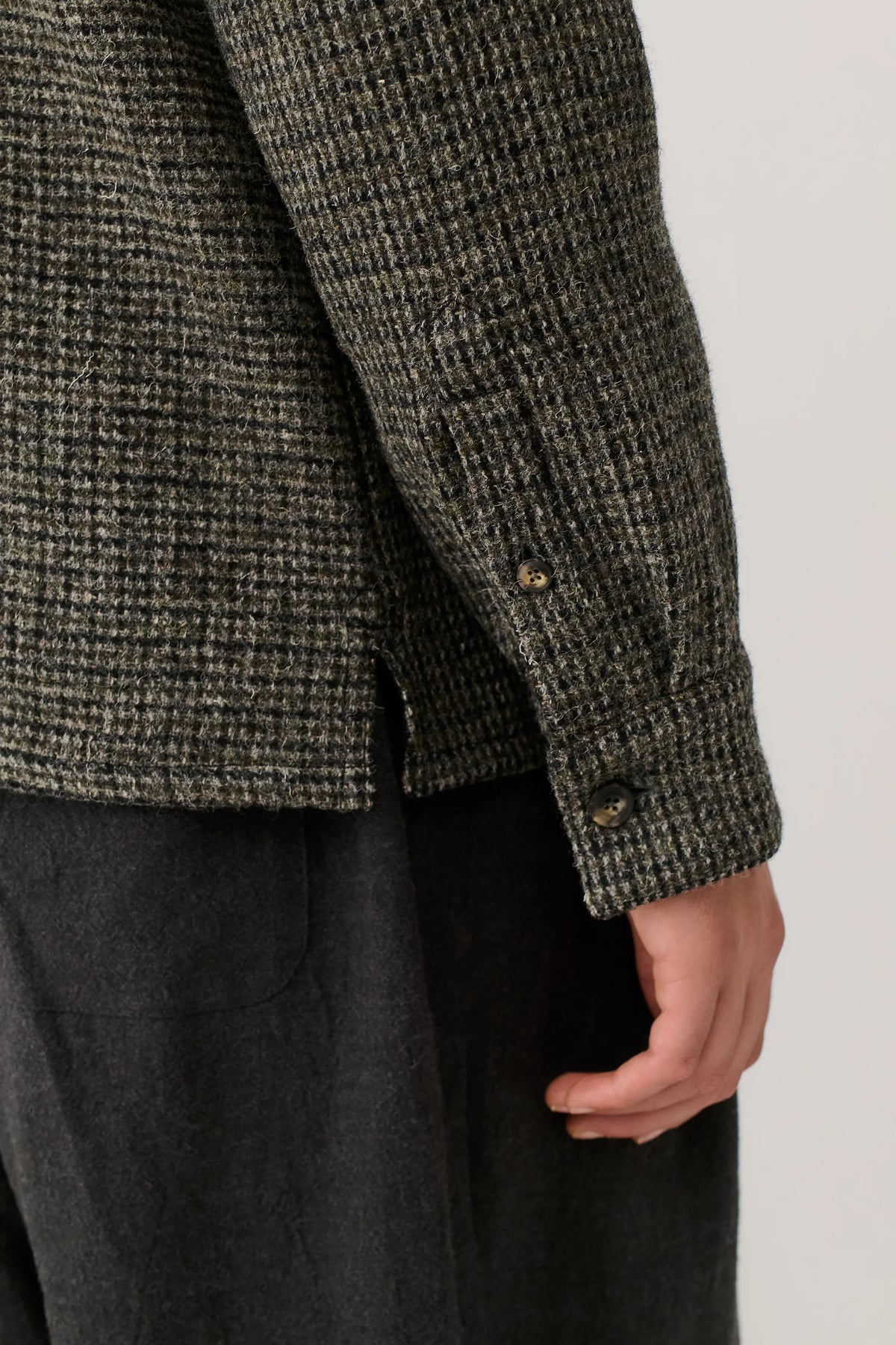 Cullu Overshirt Stoneshades Tweed_6
