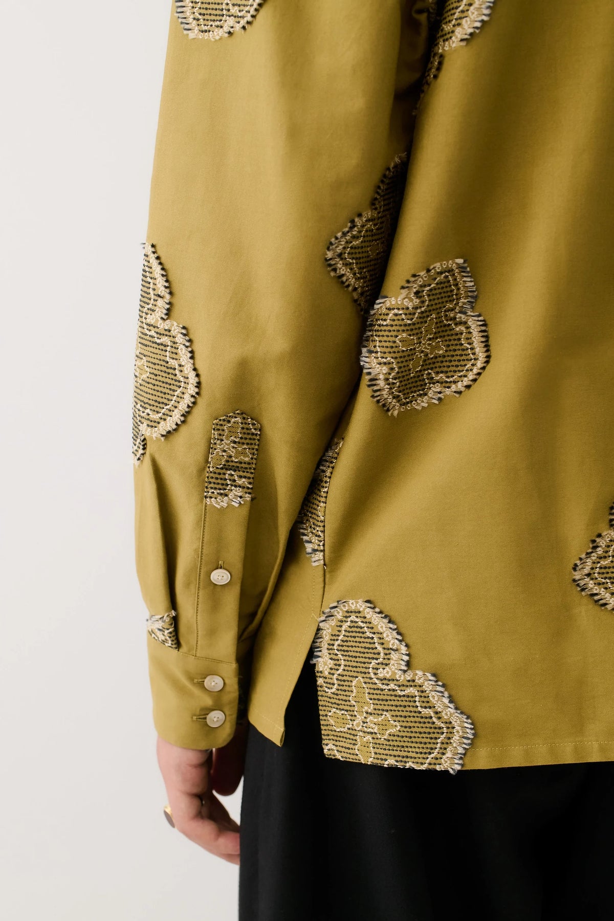 Derbin Shirt Moss Flower Meadow_4