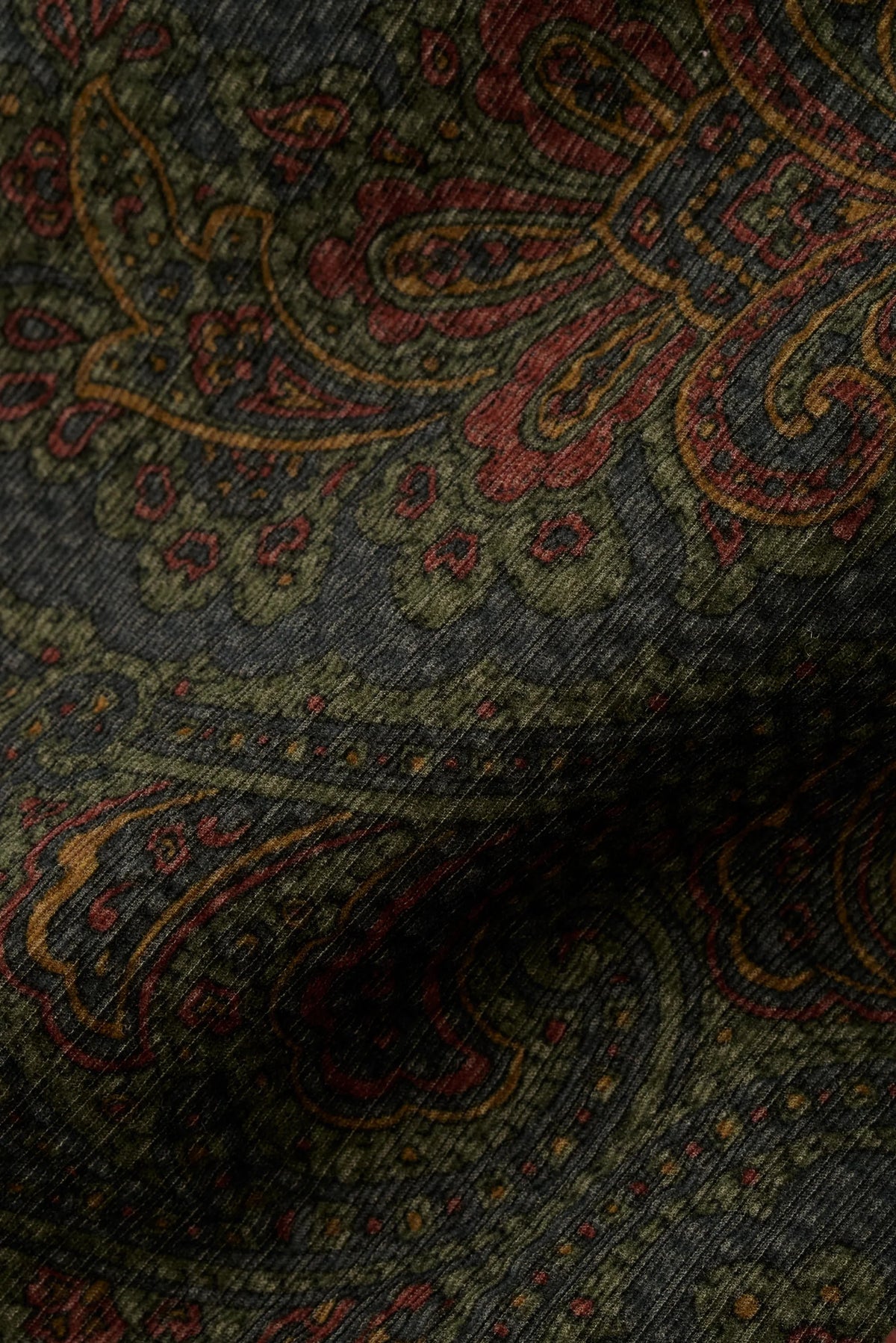 Derbin Shirt Moss Paisley_8